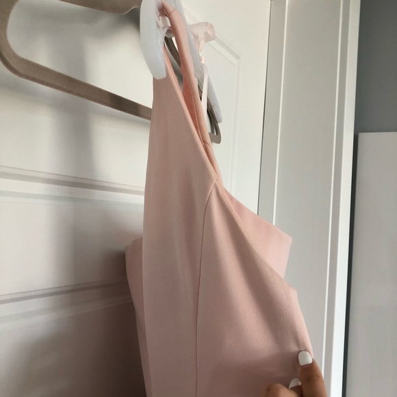 Vera Bradley One Shoulder Bridesmaid Dress Blush - Picture 5 of 7